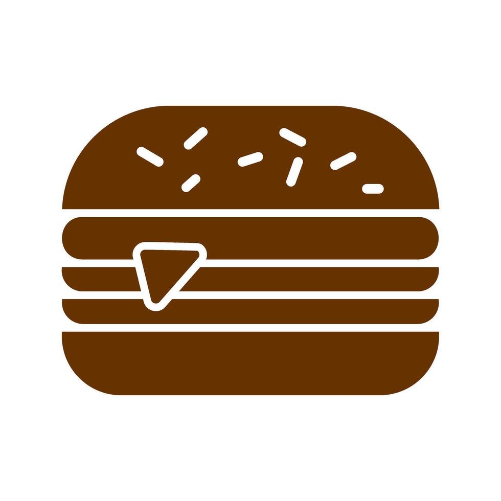 Burger Icon Design vector