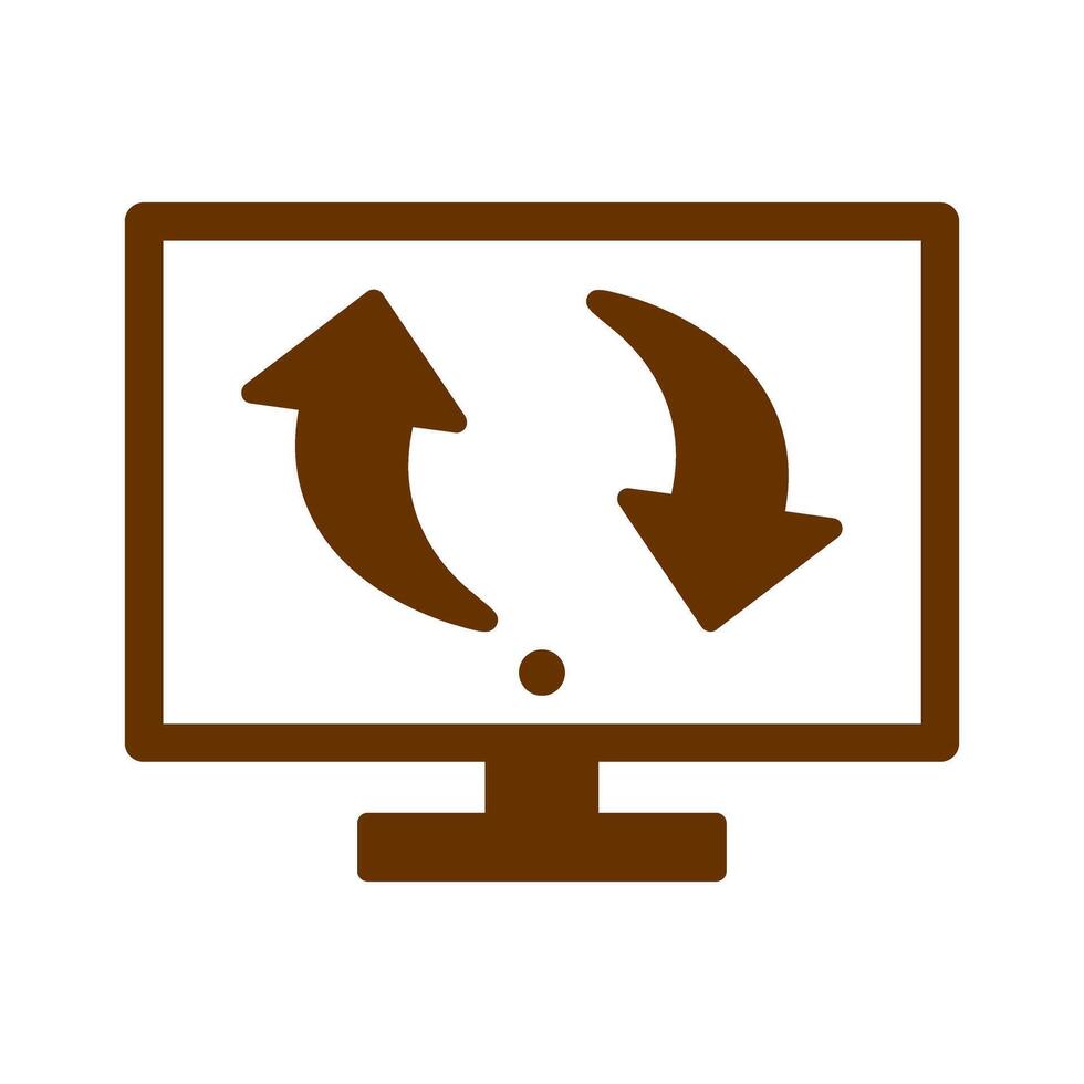 Migrate Icon Design vector