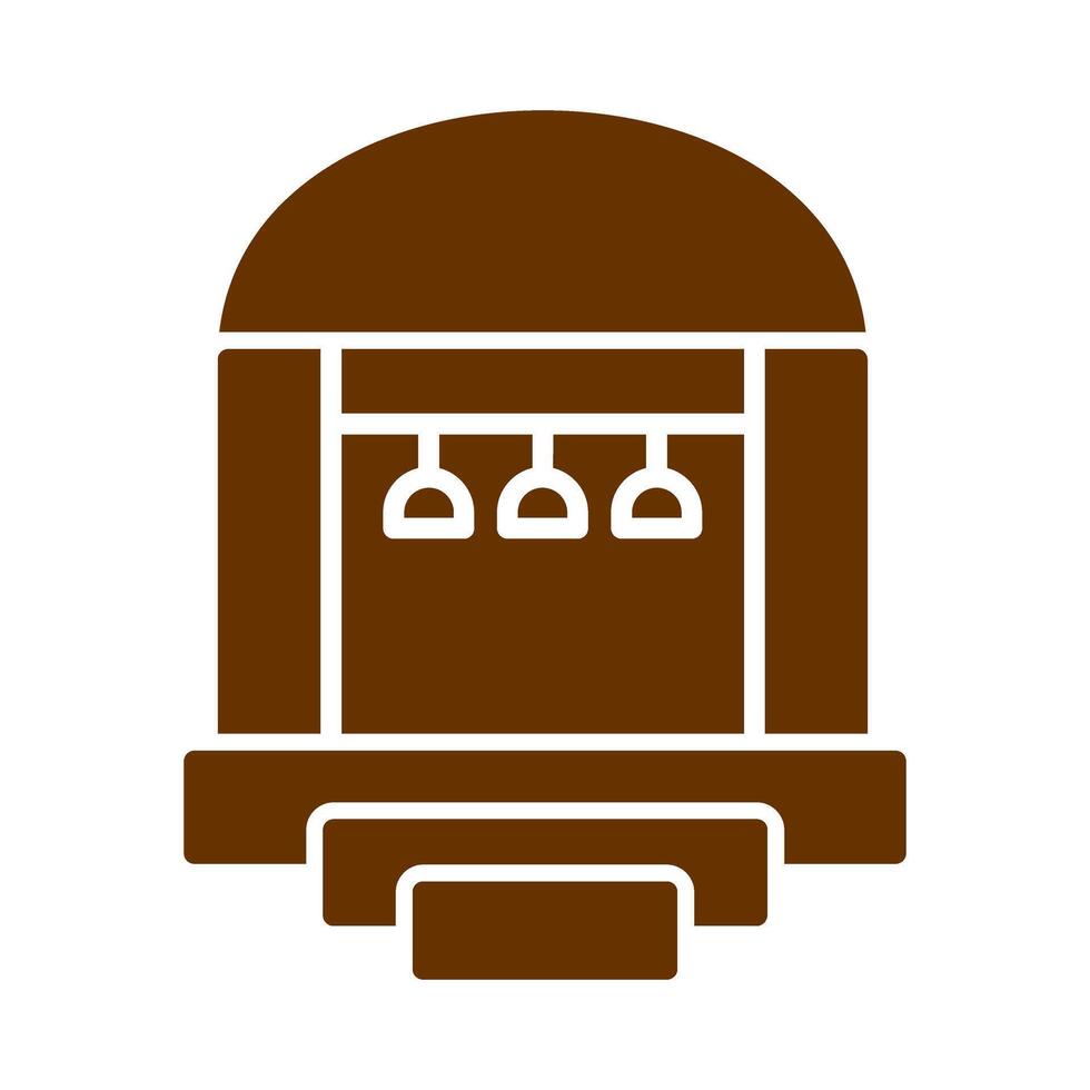 Party Venue Icon Design vector