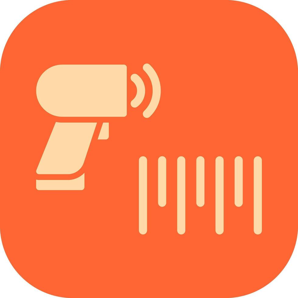 Barcode Scanner Icon Design vector