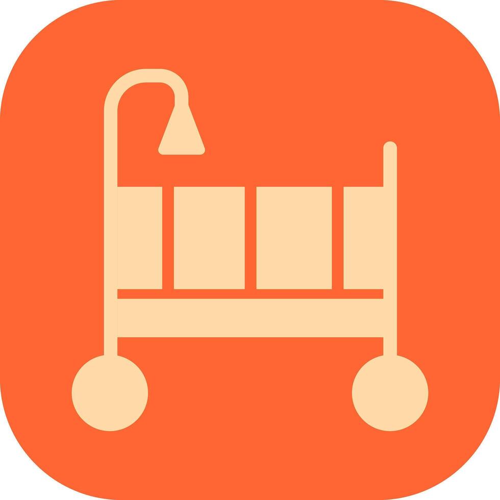 Nursery Decor Icon Design vector