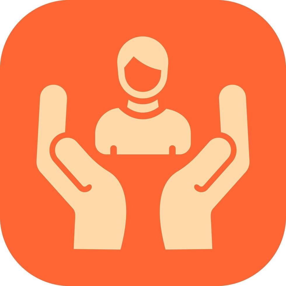Employee Insurance Icon Design vector