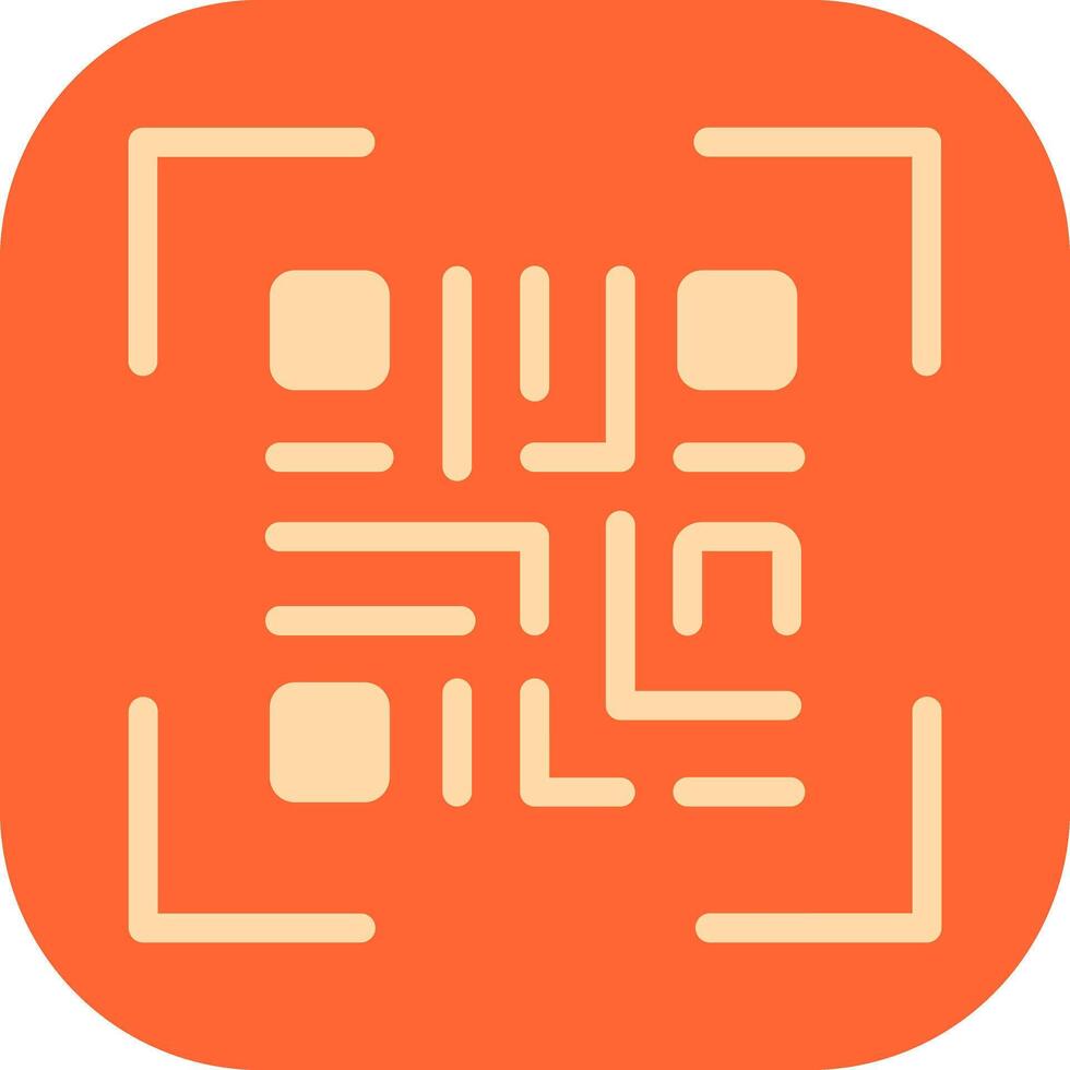 QR Code Generator Icon Design vector