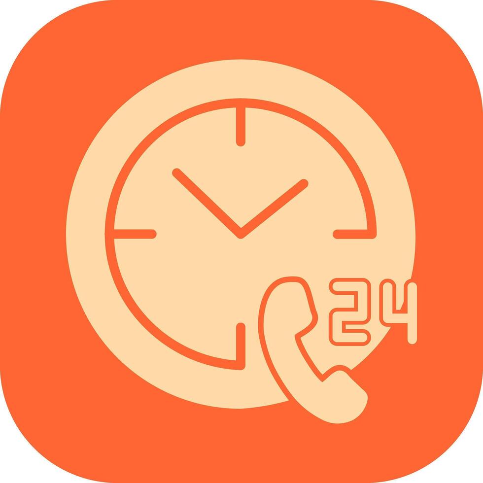 Phone Assistance Icon Design vector