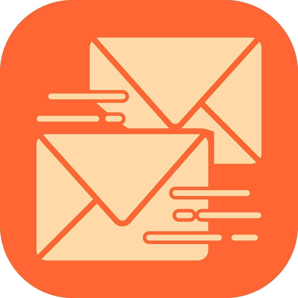 Sent Mail Icon Design vector