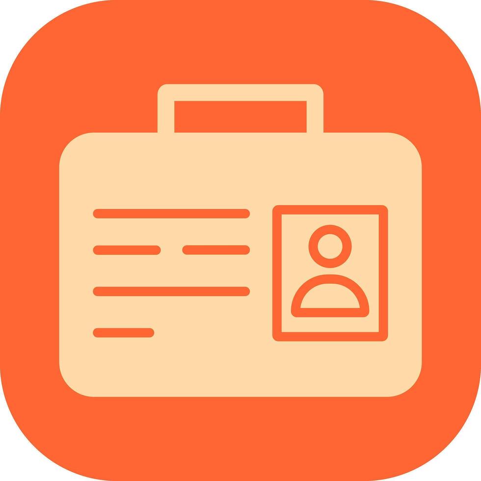 Office Card Icon Design vector