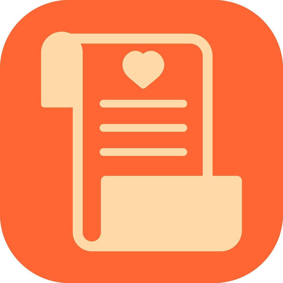 Wishlist Icon Design vector
