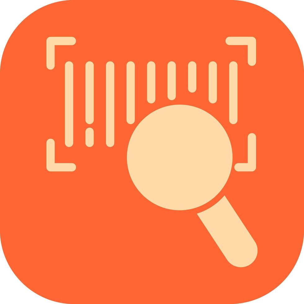 Barcode Database Icon Design vector