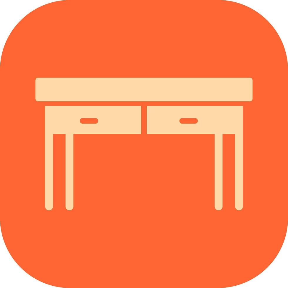Table Icon Design vector
