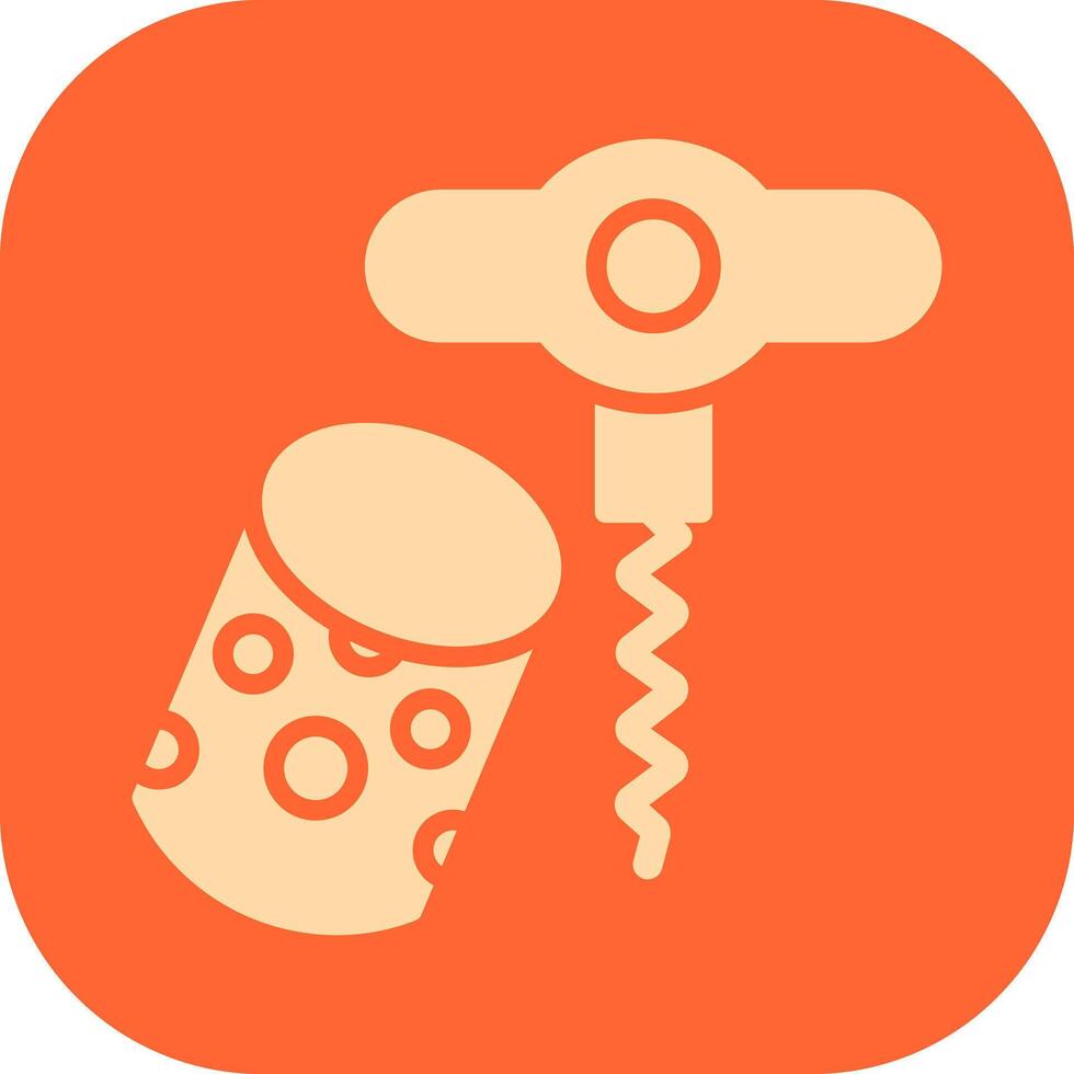 Wine Cork Icon Design vector