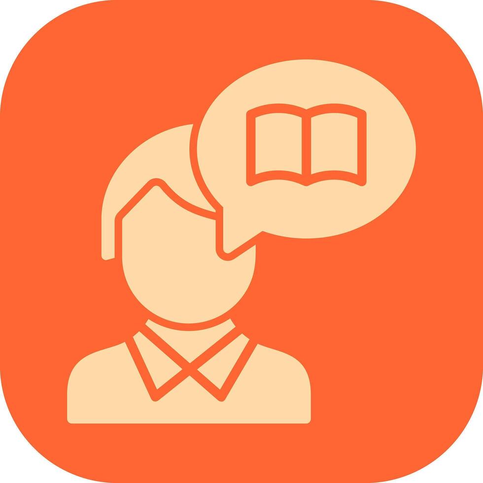 Storytelling Icon Design vector