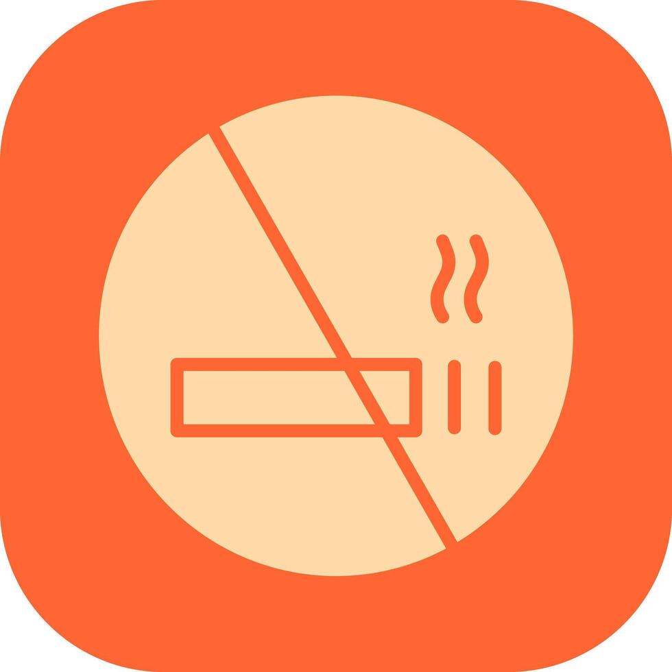 No Smoking Sign Icon Design vector