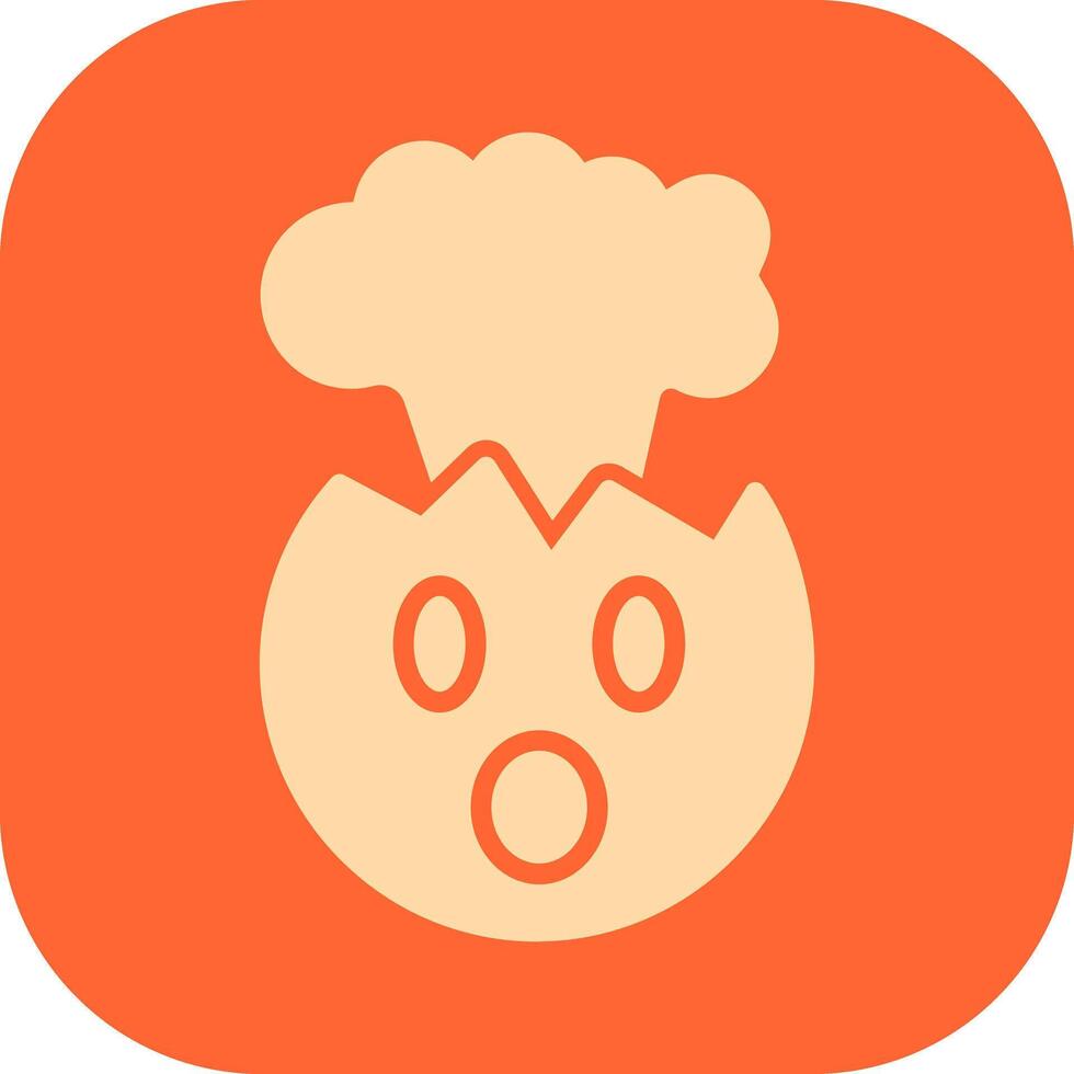 Exploding Head Icon Design vector