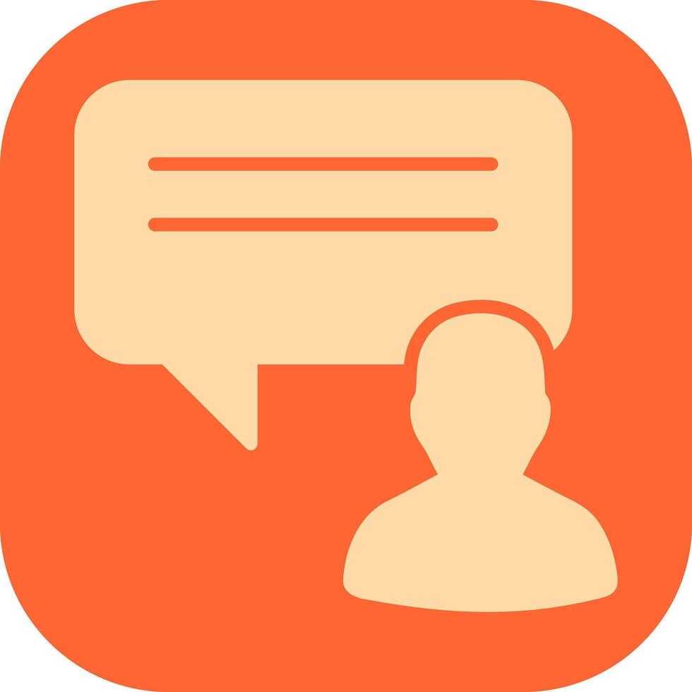 Customer Testimonial Icon Design vector