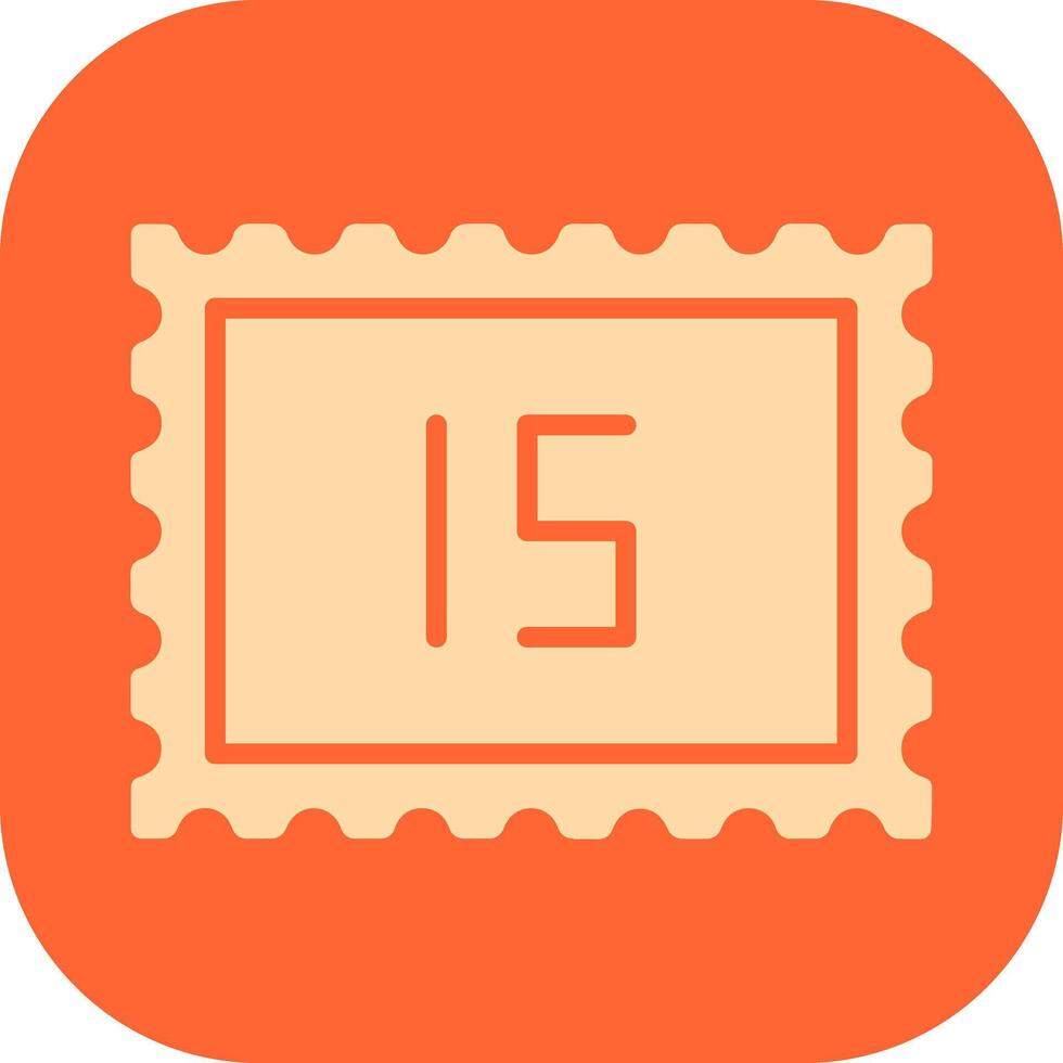 Postage Due Icon Design vector