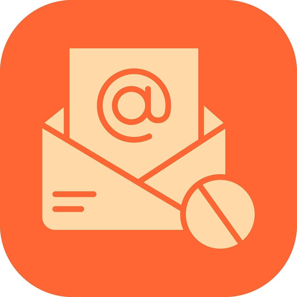 Junk Mail Icon Design vector