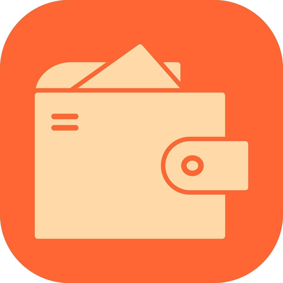 Wallet Icon Design vector