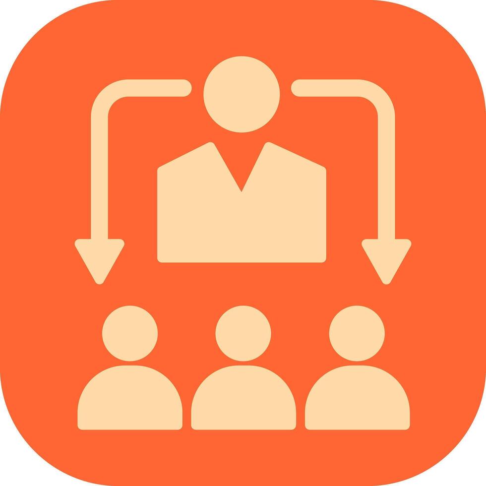 HR Technology Icon Design vector
