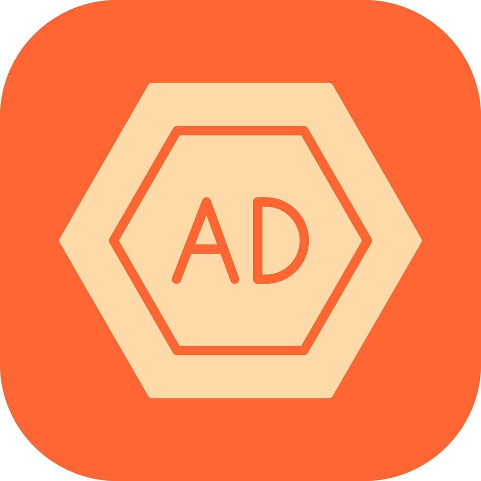 Ad Blocker Icon Design vector