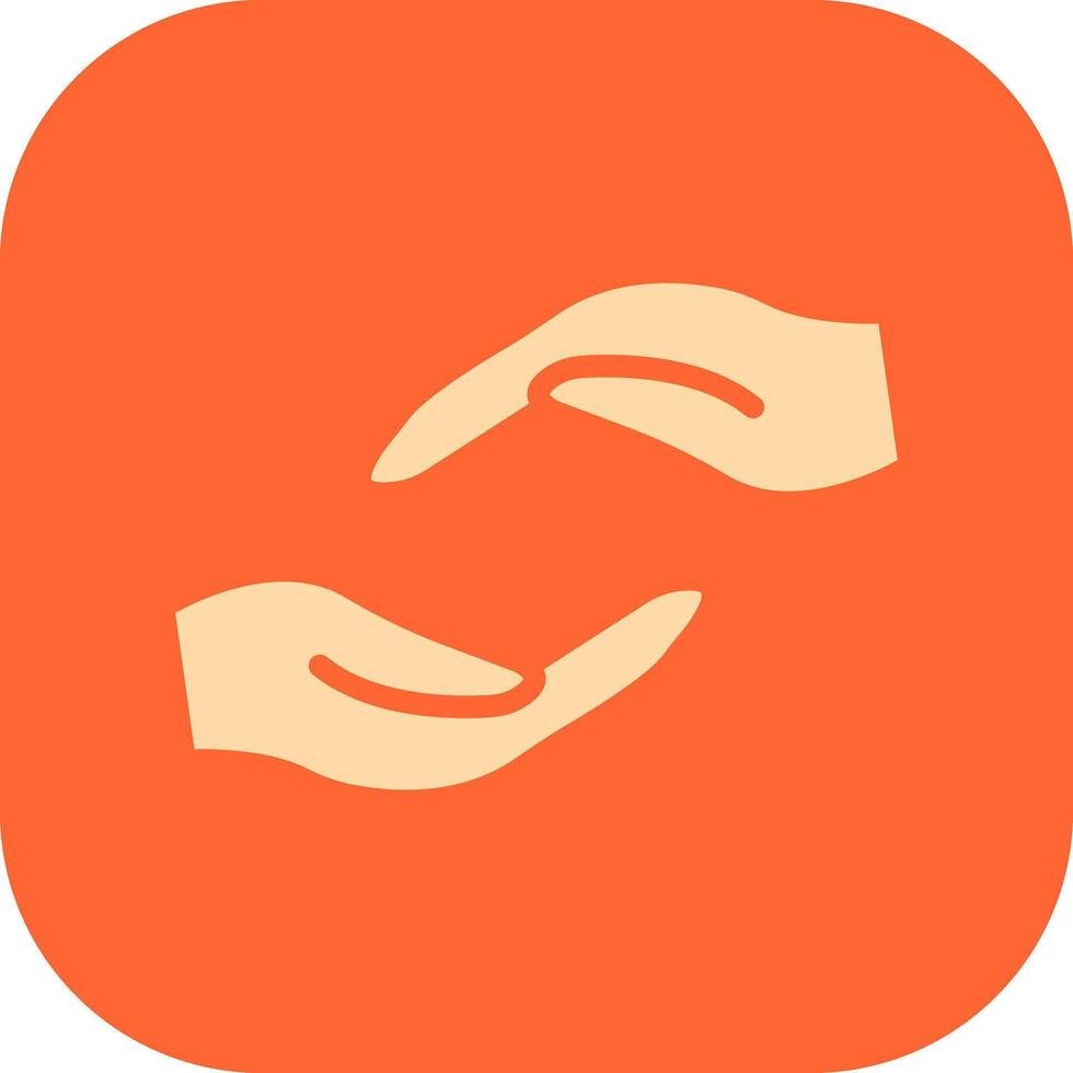 Supportive Hand Icon Design vector
