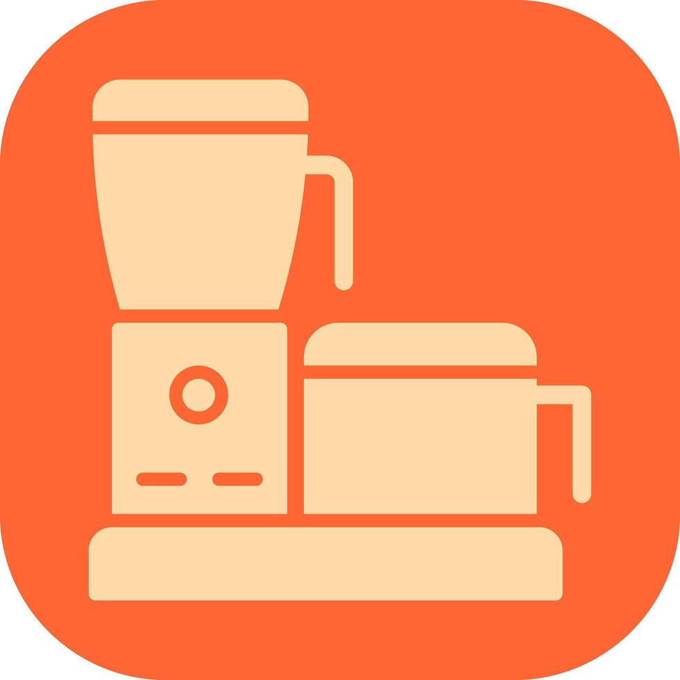 Food Processor Icon Design vector