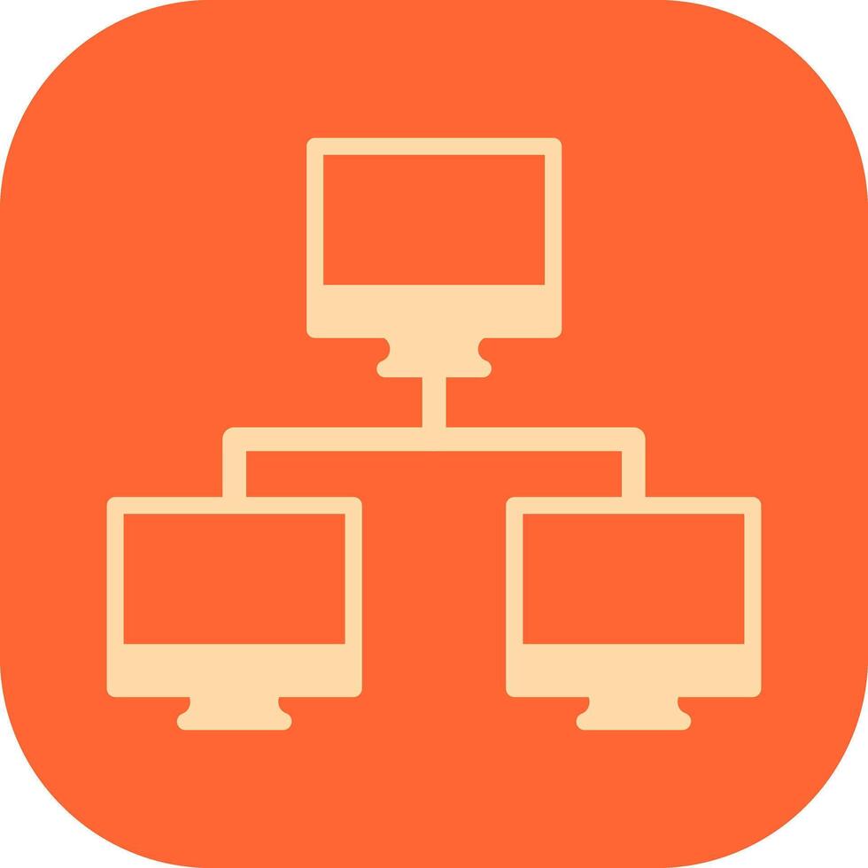 News Network Icon Design vector
