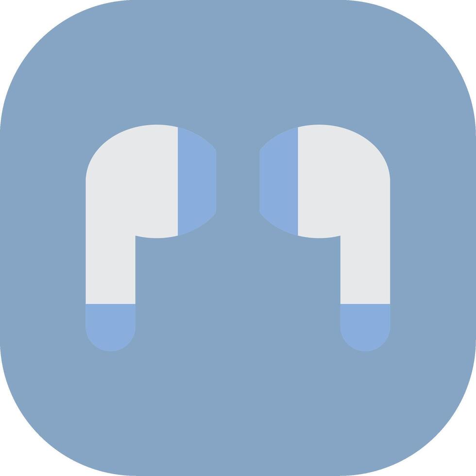 Earphones Colorful Icon Style vector
