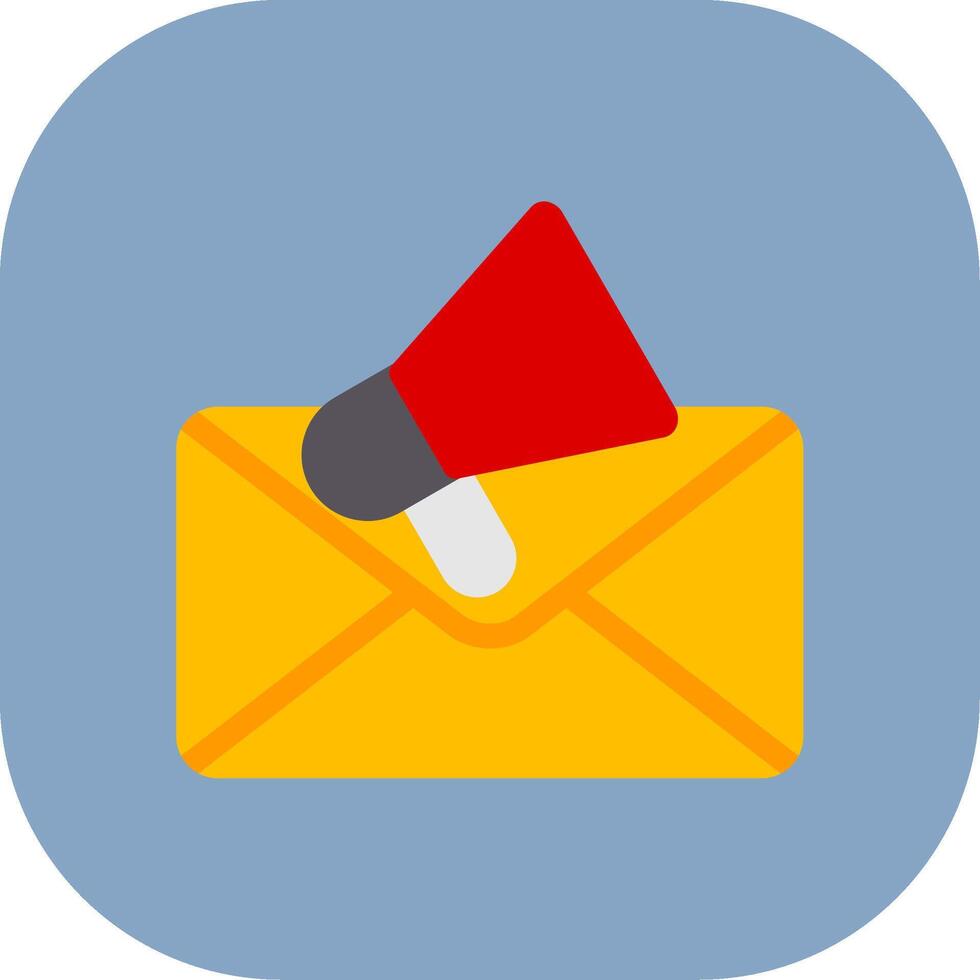 Email Marketing Colorful Icon Style vector