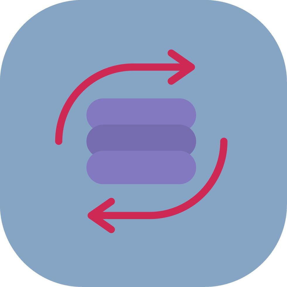 Exchange Colorful Icon Style vector
