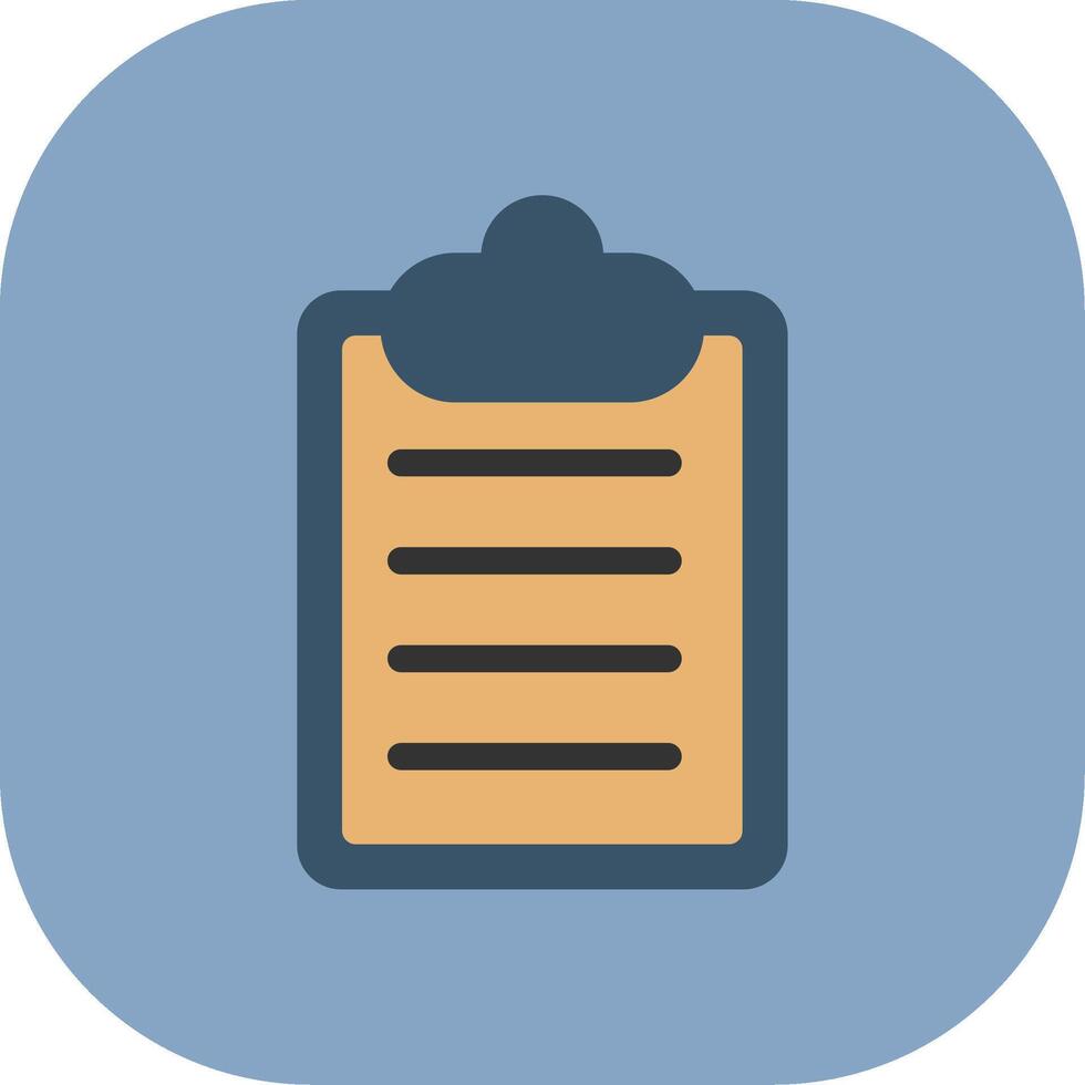 Report Colorful Icon Style vector