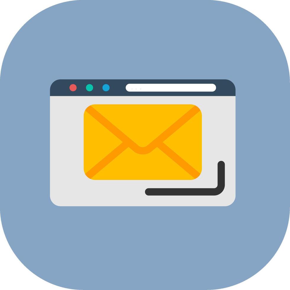 Email Colorful Icon Style vector
