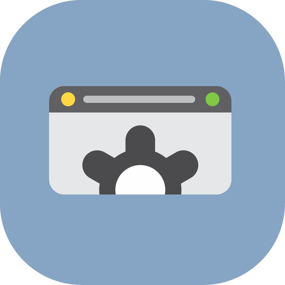 Website Colorful Icon Style vector