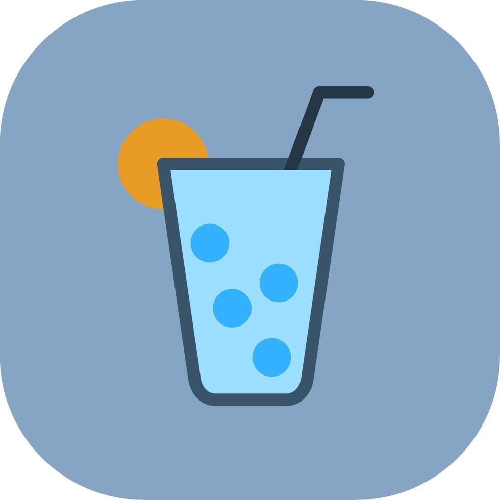Lemonade Colorful Icon Style vector
