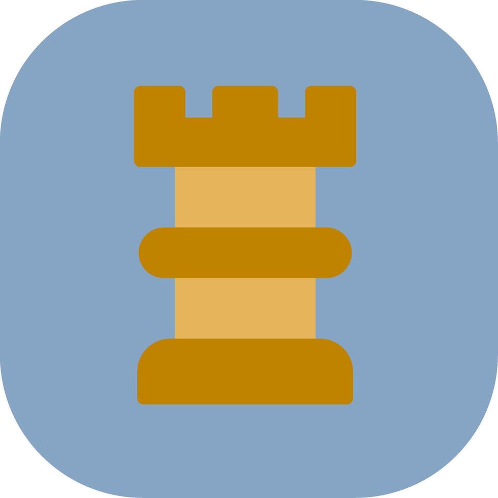 Rook Colorful Icon Style vector