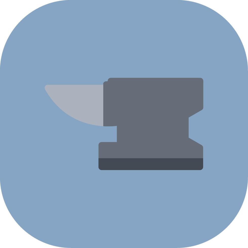 Anvil Colorful Icon Style vector