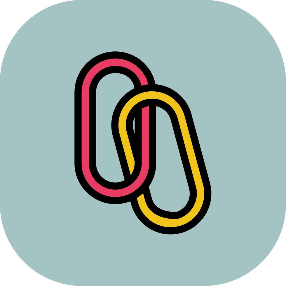 Link Building Colorful Icon Style vector