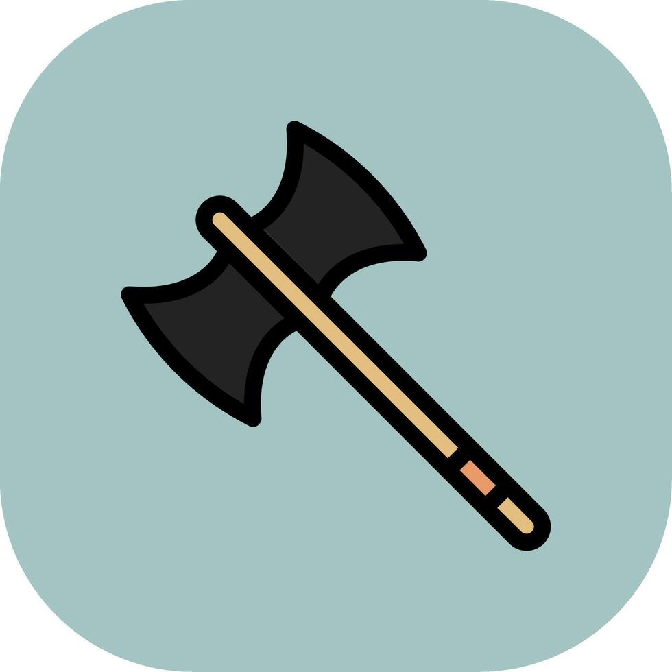 Axe Colorful Icon Style vector