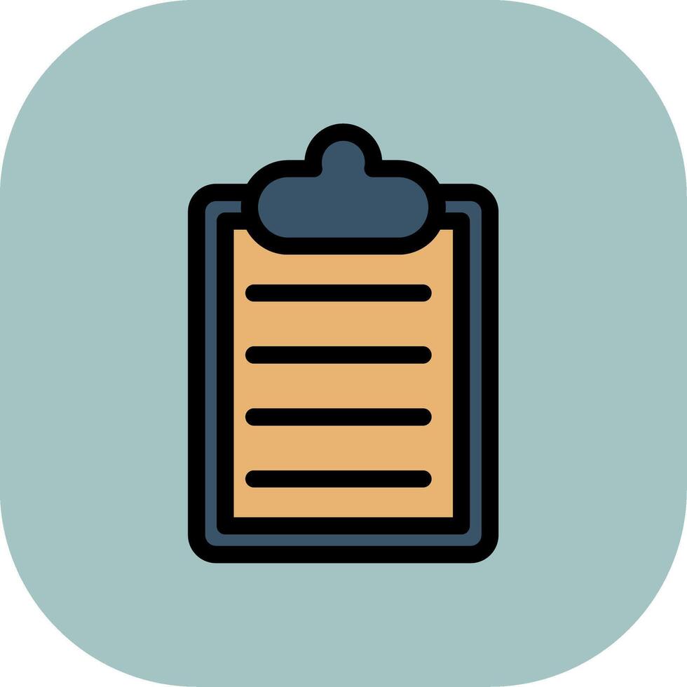 Report Colorful Icon Style vector