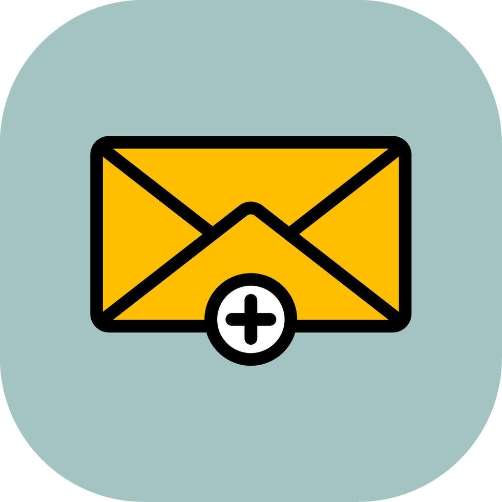 MAIL Colorful Icon Style vector