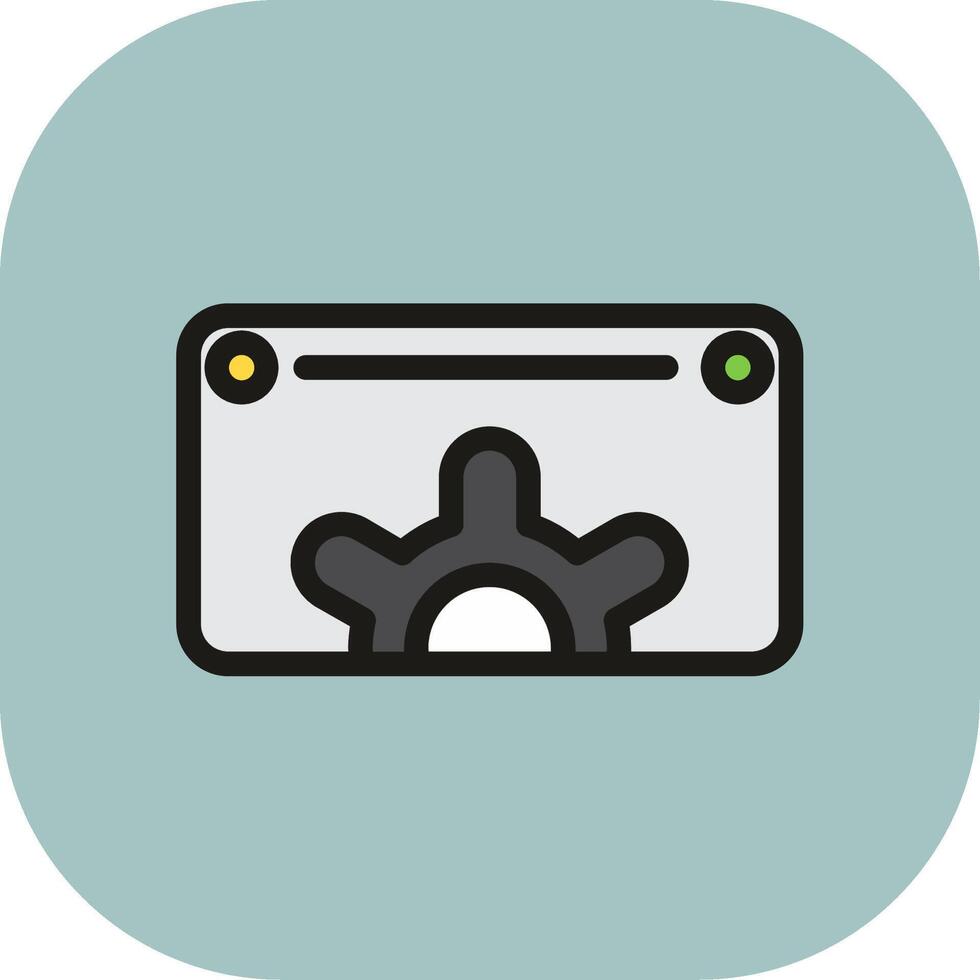 Website Colorful Icon Style vector
