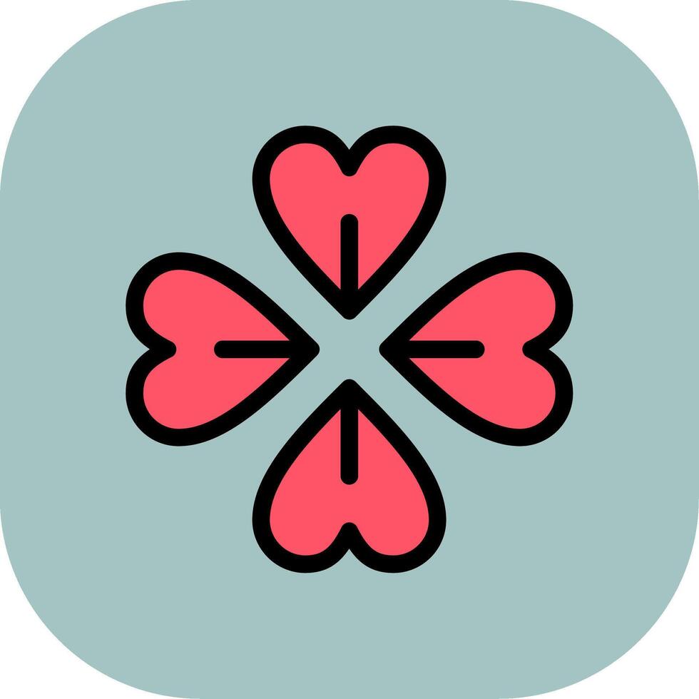 Luck Colorful Icon Style vector