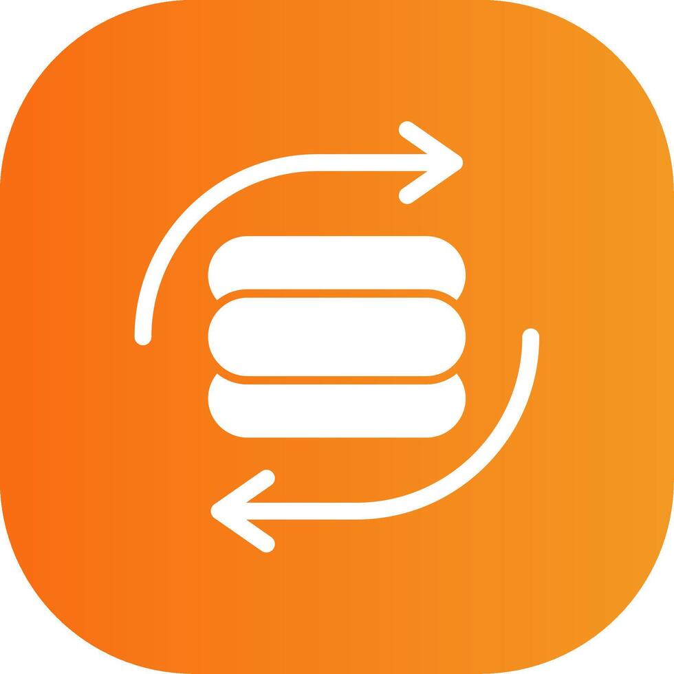 Exchange Colorful Icon Style vector