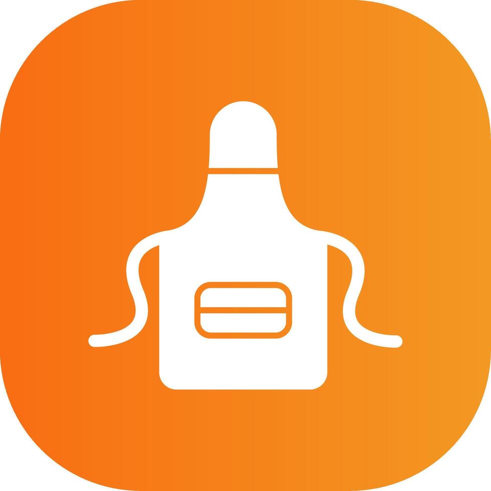 Apron Colorful Icon Style vector