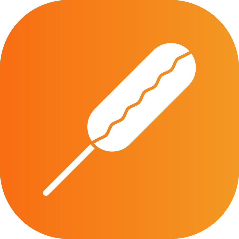 Kebab Colorful Icon Style vector