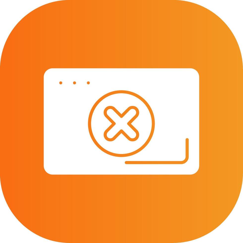 Error Colorful Icon Style vector