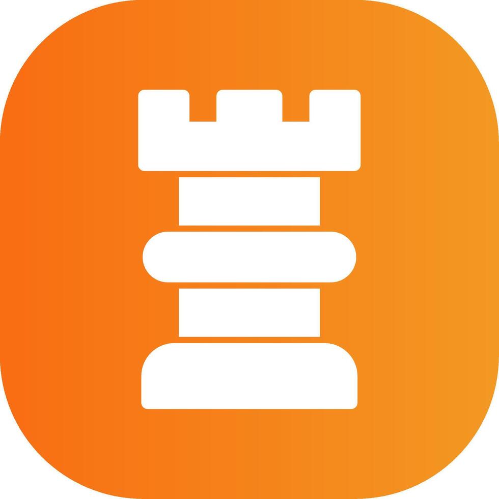 Rook Colorful Icon Style vector