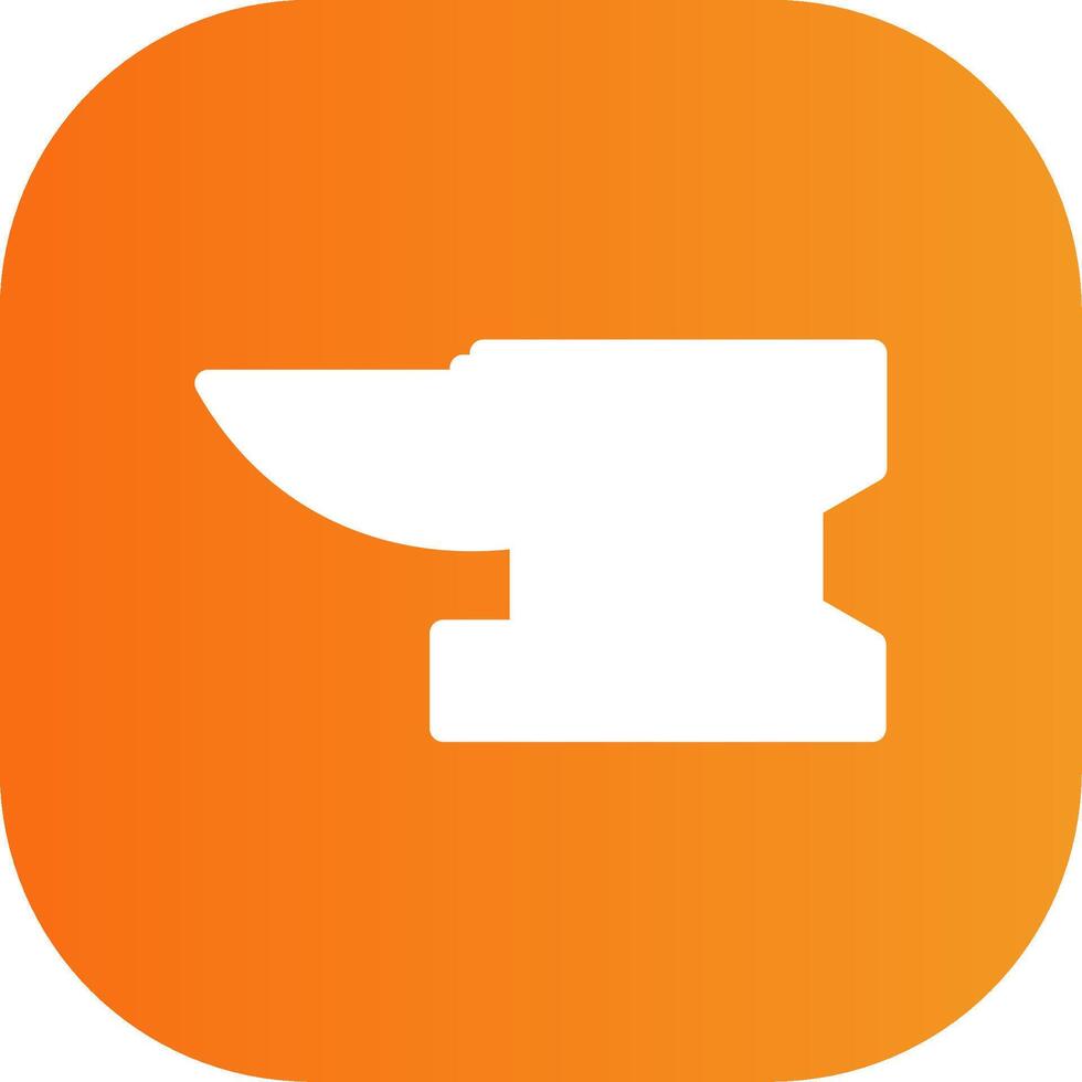 Anvil Colorful Icon Style vector
