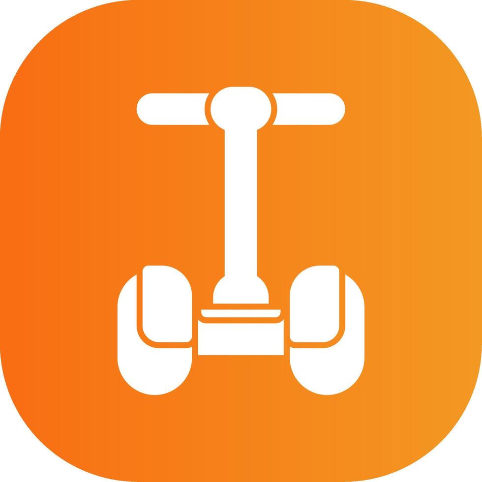 Segway Colorful Icon Style vector