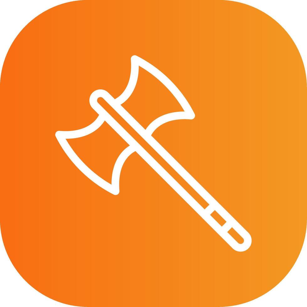 Axe Colorful Icon Style vector