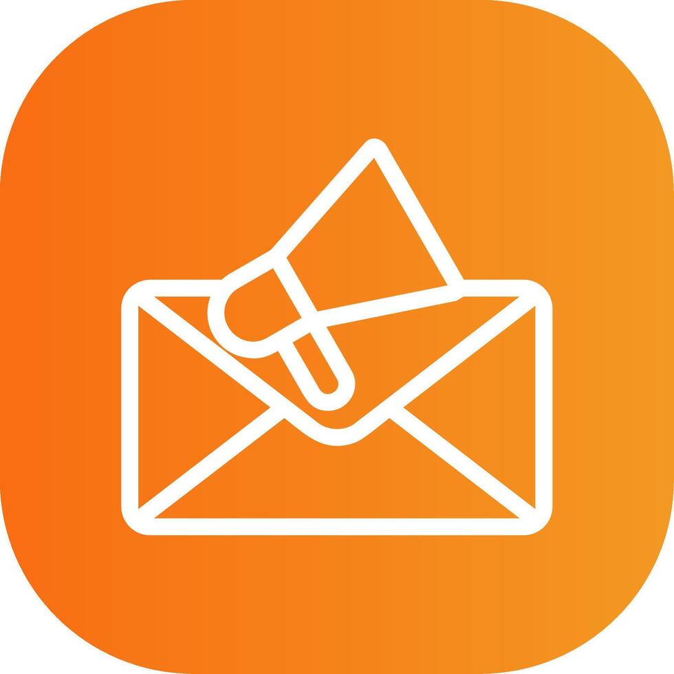 Email Marketing Colorful Icon Style vector